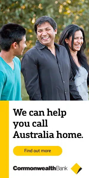 We can help you call Australia home banner from the Commonwealth bank