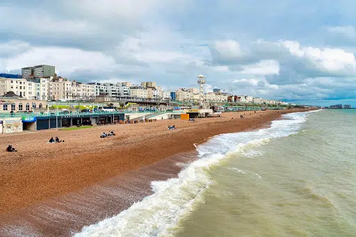 Brighton seafront.