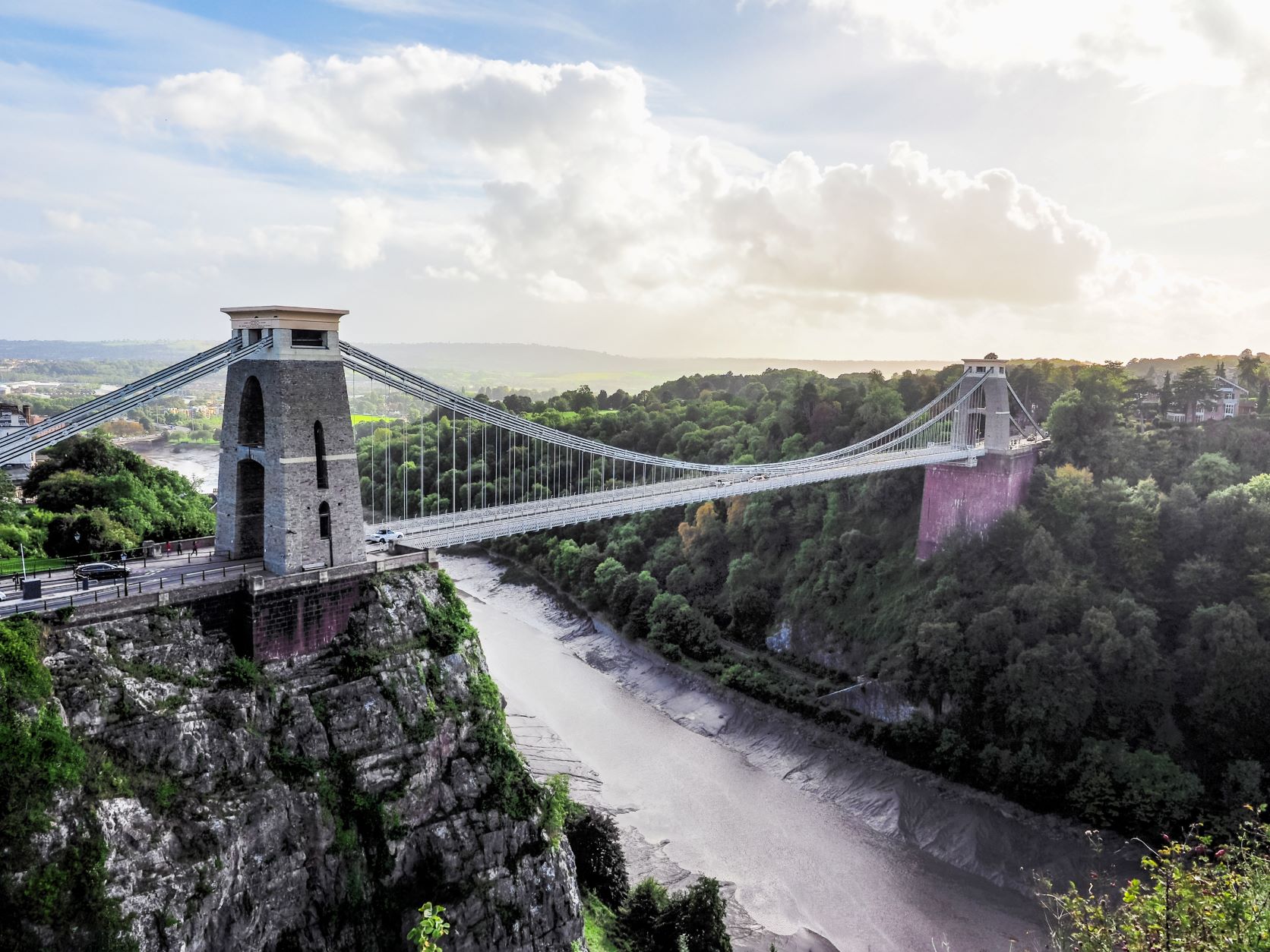 Hdr clifton suspension bridge in bristol Hdr clifton suspension bridge in bristol