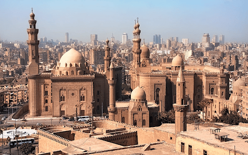 The Mosque-Madrasa of Sultan Hassan in Egypt